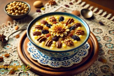 طرز تهیه آش دندونی ساده