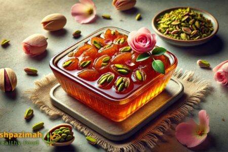 طرز تهیه مربای پوست پسته خام