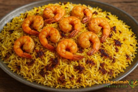 طرز تهیه میگو پلو