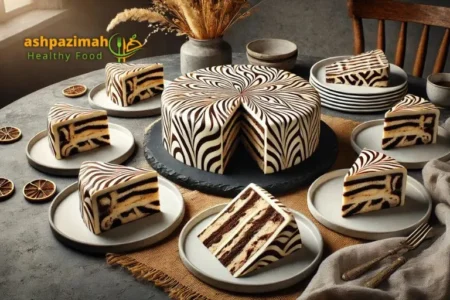 طرز تهیه کیک زبرا