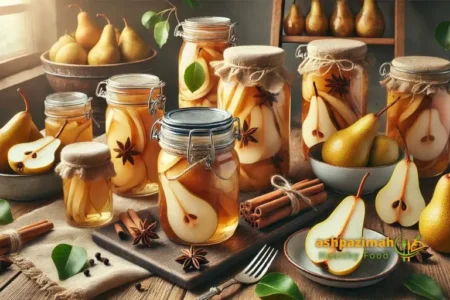 طرز تهیه کمپوت گلابی