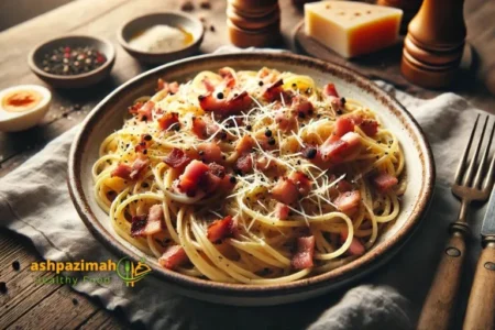 طرز تهیه پاستا کاربونارا