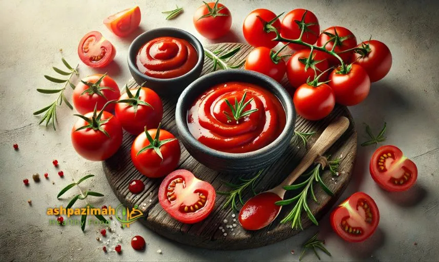 طرز تهیه سس گوجه فرنگی با ماندگاری بالا