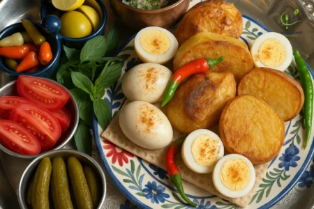 طرز تهیه یرالما یومورتا خوشمزه و سالم | ایده لقمه مدرسه