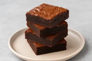 تصویر طرز تهیه کیک براونی
