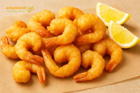 طرز تهیه میگو پفکی خانگی؛ ترد، خوش‌طعم و پفکی