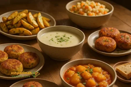 آموزش ۶ غذای آسان و فوری فقط با سیب‌زمینی+نکات حرفه‌ای آشپزی