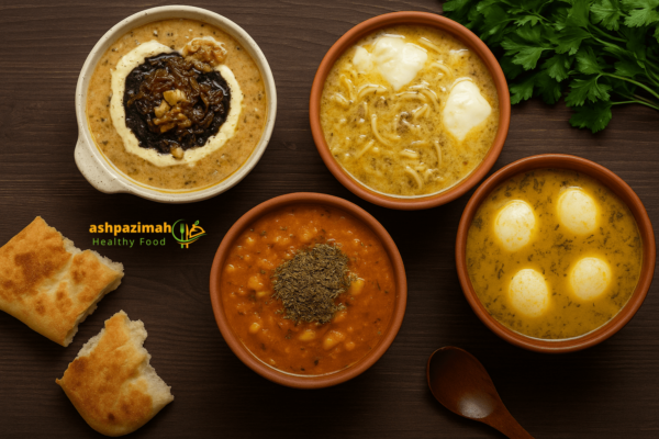 طرز تهیه اشکنه