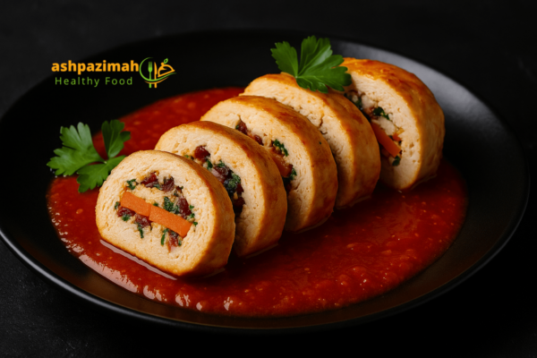 طرز تهیه رولت مرغ