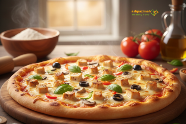 طرز تهیه پیتزا مرغ