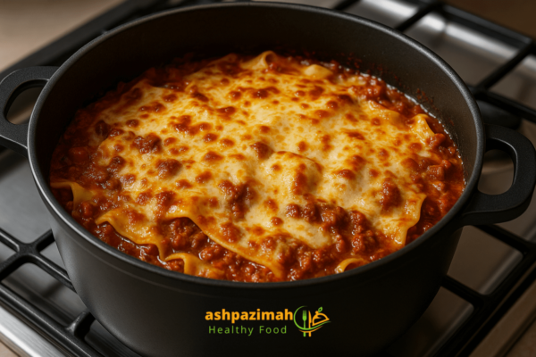 طرز تهیه لازانیا در قابلمه