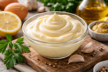 طرز تهیه سس مایونز