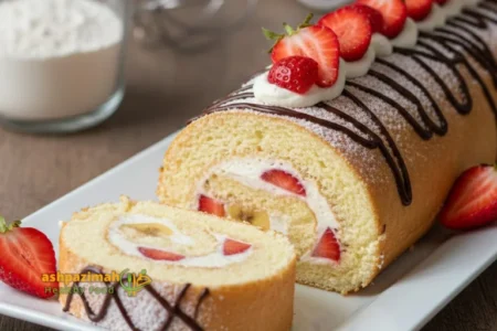 طرز تهیه رولت خامه ای برای ۱۰ نفر به سبک قنادی (۱۴۰۵)